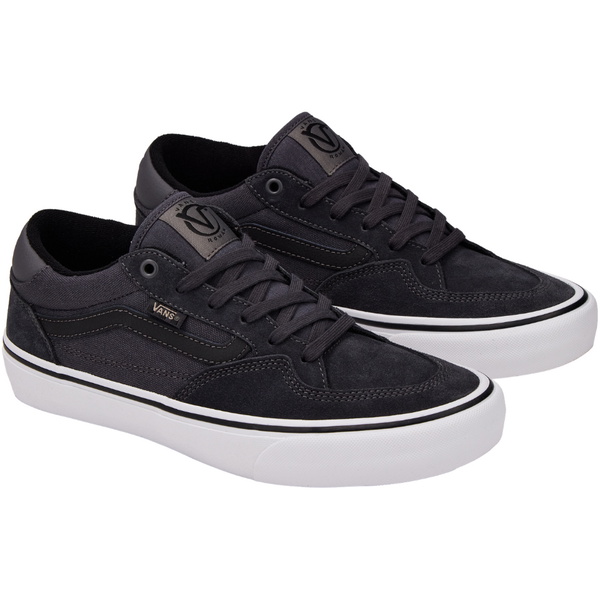 2026 Vans Mens Skate Rowan Shoes VN0A5JICRP91 - Asphalt / White